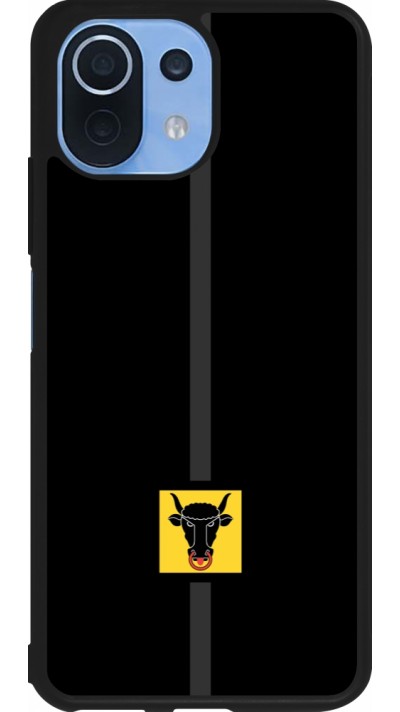 Xiaomi Mi 11 Lite 5G Case Hülle - Silikon schwarz Kanton UR schwarz
