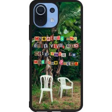 Xiaomi Mi 11 Lite 5G Case Hülle - Silikon schwarz Chairs DTMF