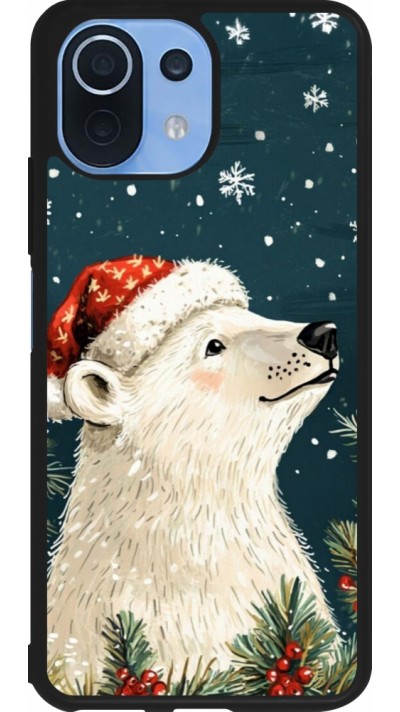 Xiaomi Mi 11 Lite 5G Case Hülle - Silikon schwarz Christmas 25 Bear