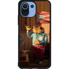 Xiaomi Mi 11 Lite 5G Case Hülle - Silikon schwarz Dancing frog DTMF