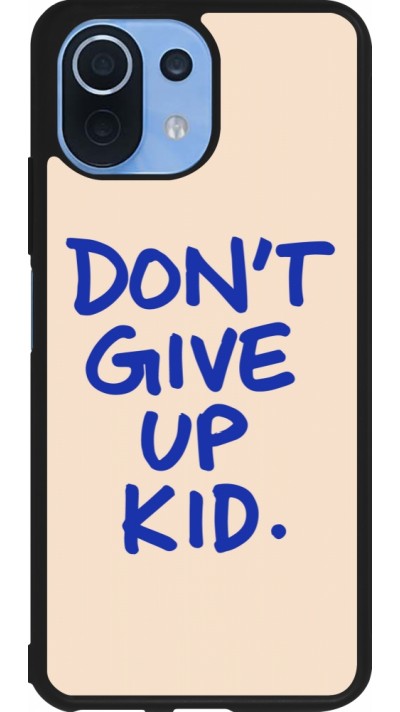 Xiaomi Mi 11 Lite 5G Case Hülle - Silikon schwarz Dont give up kid 2026