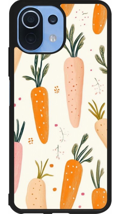 Xiaomi Mi 11 Lite 5G Case Hülle - Silikon schwarz Easter 2026 Illustration carrots