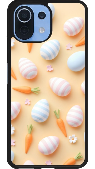 Xiaomi Mi 11 Lite 5G Case Hülle - Silikon schwarz Easter 2026 Pattern Easter