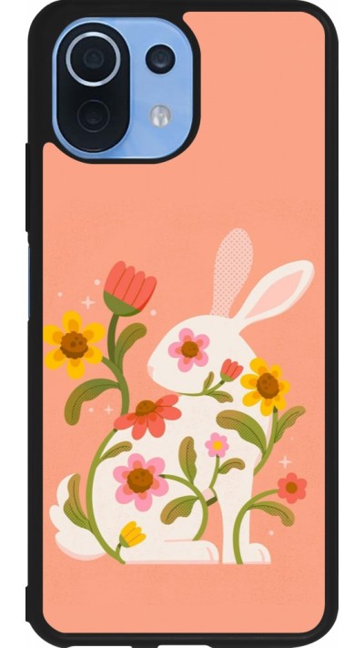 Xiaomi Mi 11 Lite 5G Case Hülle - Silikon schwarz Easter 2026 Rabbit collage