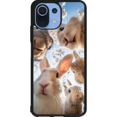 Xiaomi Mi 11 Lite 5G Case Hülle - Silikon schwarz Easter 2026 Rabbits
