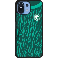 Xiaomi Mi 11 Lite 5G Case Hülle - Silikon schwarz Saudi-Arabien 2022 personalisierbares Fussballtrikot