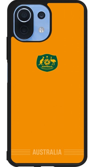 Xiaomi Mi 11 Lite 5G Case Hülle - Silikon schwarz Australien 2026 personalisierbares Fussballtrikot