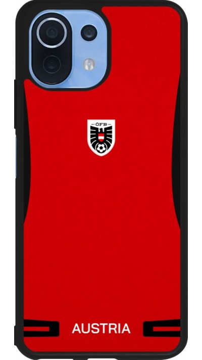 Xiaomi Mi 11 Lite 5G Case Hülle - Silikon schwarz O?sterreich 2026 personalisierbares Fussballtrikot