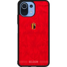 Xiaomi Mi 11 Lite 5G Case Hülle - Silikon schwarz Belgien 2026 personalisierbares Fussballtrikot
