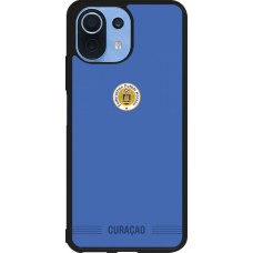 Xiaomi Mi 11 Lite 5G Case Hülle - Silikon schwarz Curaçao 2026 personalisierbares Fussballtrikot