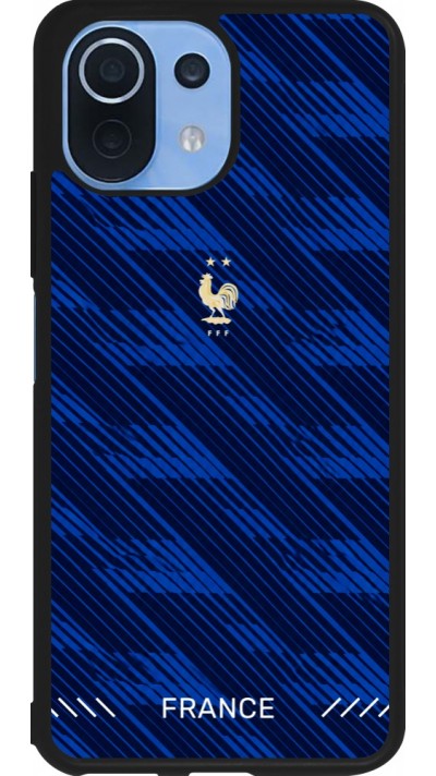 Xiaomi Mi 11 Lite 5G Case Hülle - Silikon schwarz Frankreich 2026 personalisierbares Fussballtrikot
