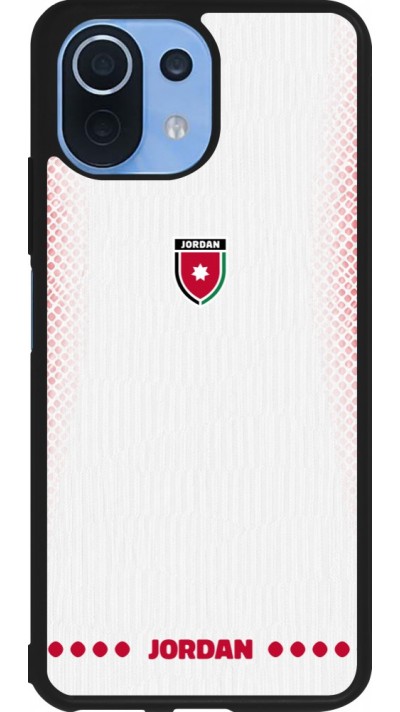 Xiaomi Mi 11 Lite 5G Case Hülle - Silikon schwarz Jordanien 2026 personalisierbares Fussballtrikot