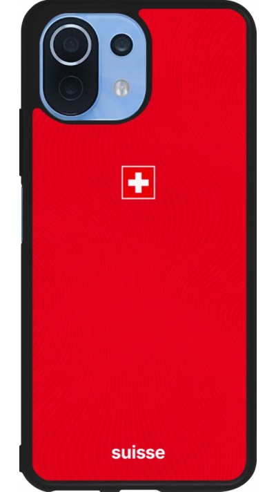 Xiaomi Mi 11 Lite 5G Case Hülle - Silikon schwarz Schweiz 2026 personalisierbares Fussballtrikot