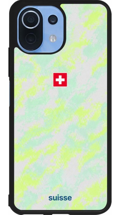 Xiaomi Mi 11 Lite 5G Case Hülle - Silikon schwarz Schweiz Away 2026 personalisierbares Fussballtrikot