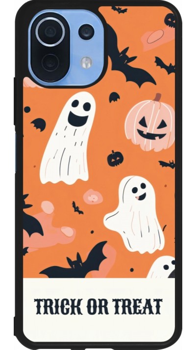 Xiaomi Mi 11 Lite 5G Case Hülle - Silikon schwarz Halloween 2025 Trick treat