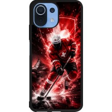 Xiaomi Mi 11 Lite 5G Case Hülle - Silikon schwarz Hockey World Championship Player