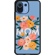 Xiaomi Mi 11 Lite 5G Case Hülle - Silikon schwarz Mom 2026 Flowers