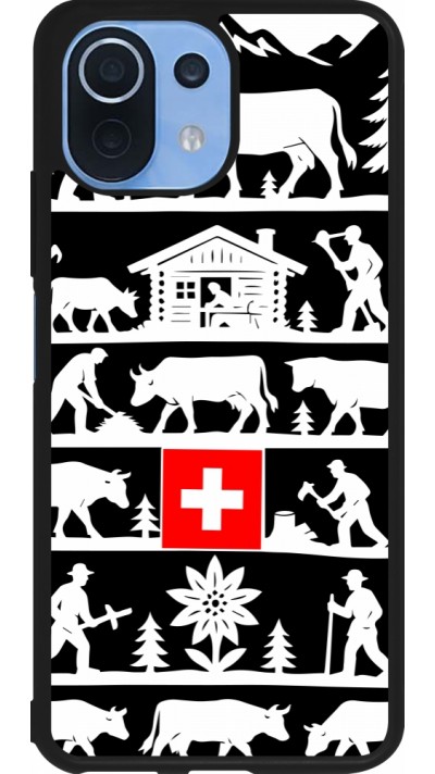 Xiaomi Mi 11 Lite 5G Case Hülle - Silikon schwarz Poya Schweiz 1 schwarz