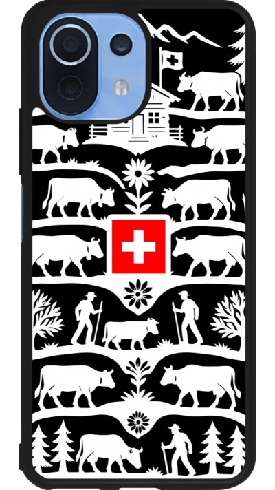 Xiaomi Mi 11 Lite 5G Case Hülle - Silikon schwarz Poya Schweiz 3 schwarz