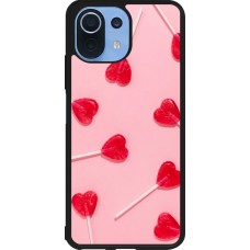 Xiaomi Mi 11 Lite 5G Case Hülle - Silikon schwarz Saint Valentines Day 26 Lollipop