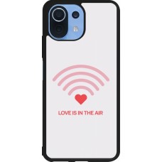 Xiaomi Mi 11 Lite 5G Case Hülle - Silikon schwarz Saint Valentines Day 26 Love is in the air