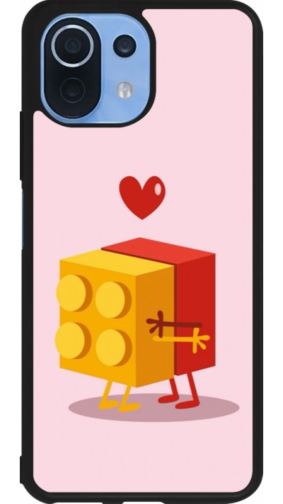 Coque Xiaomi Mi 11 Lite 5G - Silicone rigide noir Saint Valentines Day 26 Puzzle