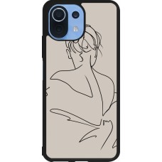 Xiaomi Mi 11 Lite 5G Case Hülle - Silikon schwarz Salnikova 05
