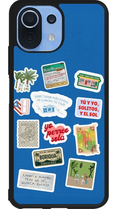 Xiaomi Mi 11 Lite 5G Case Hülle - Silikon schwarz Seals of the Dominican Republic DTMF