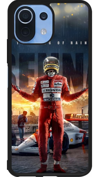 Xiaomi Mi 11 Lite 5G Case Hülle - Silikon schwarz Senna The King of Rain