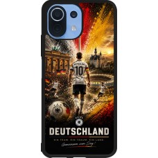 Xiaomi Mi 11 Lite 5G Case Hülle - Silikon schwarz Fussball Deutschland splash 2026