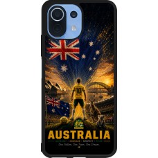 Xiaomi Mi 11 Lite 5G Case Hülle - Silikon schwarz Fussball Australien splash 2026