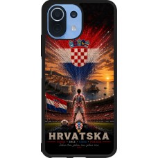Xiaomi Mi 11 Lite 5G Case Hülle - Silikon schwarz Fussball Kroatien splash 2026