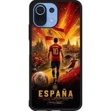 Xiaomi Mi 11 Lite 5G Case Hülle - Silikon schwarz Fussball Espanien splash 2026