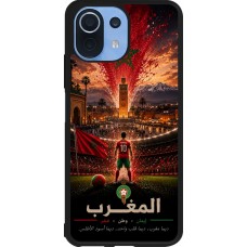 Xiaomi Mi 11 Lite 5G Case Hülle - Silikon schwarz Fussball Marokko splash 2026