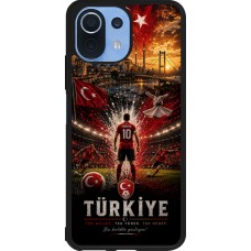 Xiaomi Mi 11 Lite 5G Case Hülle - Silikon schwarz Fussball Türkei splash 2026