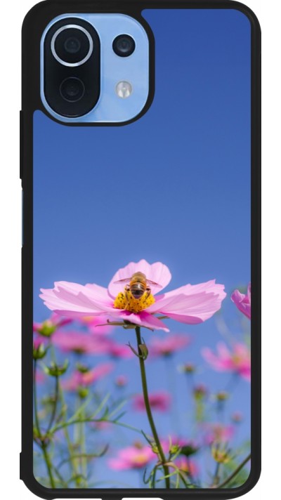 Xiaomi Mi 11 Lite 5G Case Hülle - Silikon schwarz Bee on a flower 2026