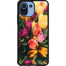 Xiaomi Mi 11 Lite 5G Case Hülle - Silikon schwarz Bouquet of tulips 2026