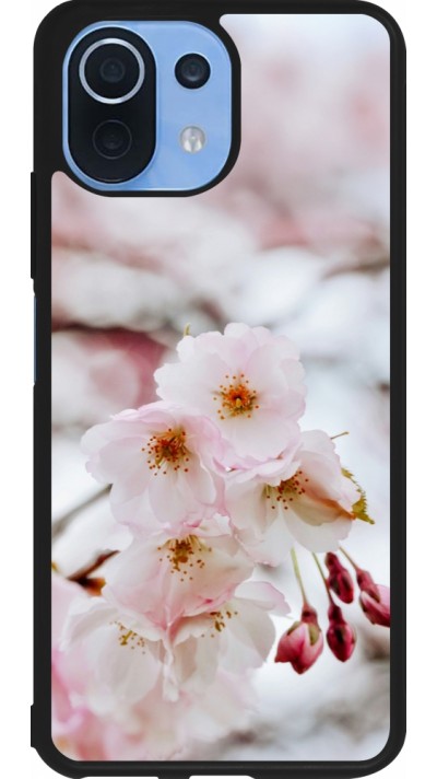 Xiaomi Mi 11 Lite 5G Case Hülle - Silikon schwarz Cherry tree 2026