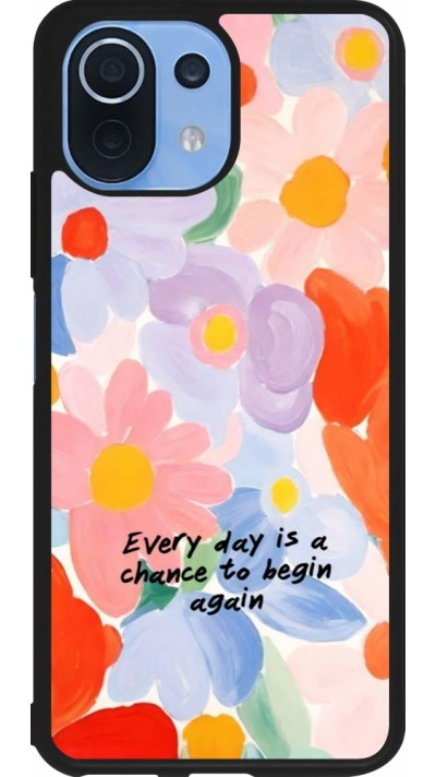 Xiaomi Mi 11 Lite 5G Case Hülle - Silikon schwarz Every day is a chance 2026