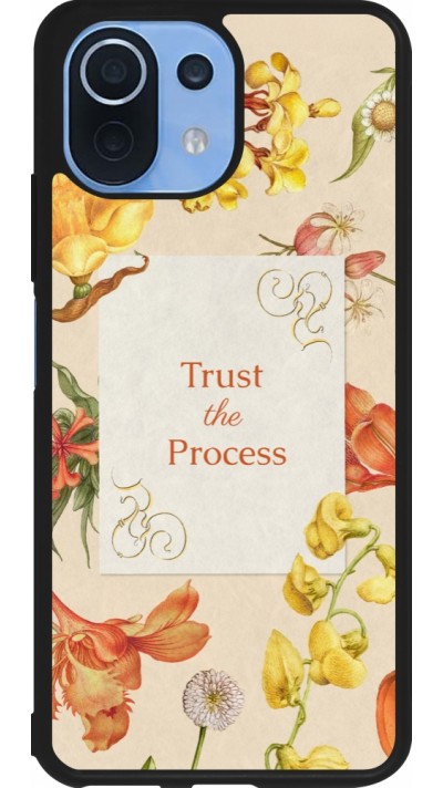 Xiaomi Mi 11 Lite 5G Case Hülle - Silikon schwarz Trust the process 2026