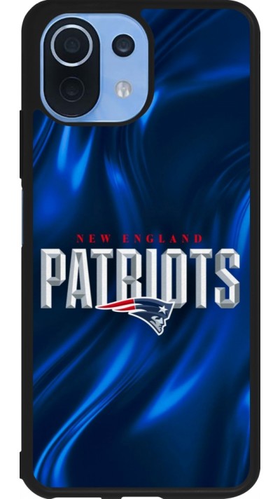 Xiaomi Mi 11 Lite 5G Case Hülle - Silikon schwarz Super Bowl 26 Patriots 2