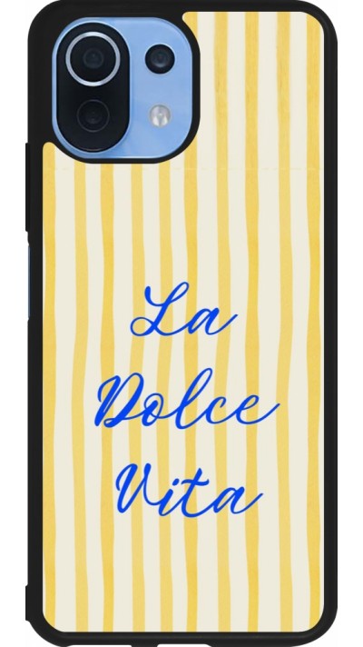 Xiaomi Mi 11 Lite 5G Case Hülle - Silikon schwarz The good life 2026