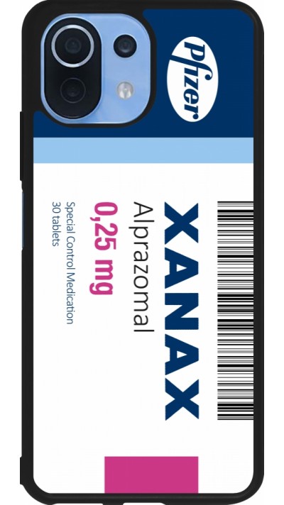 Xiaomi Mi 11 Lite 5G Case Hülle - Silikon schwarz Xanax Alprazolam 2025