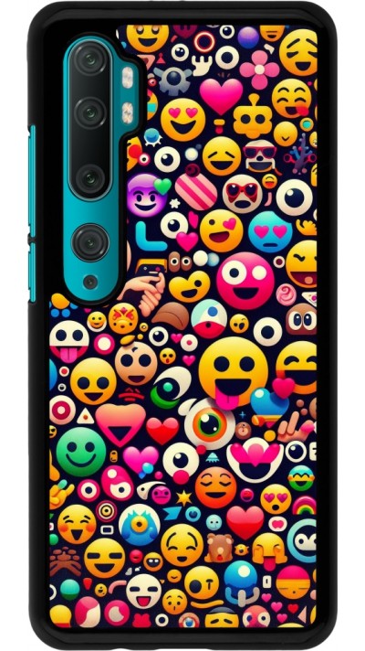 Coque Xiaomi Mi Note 10 / Note 10 Pro - Emoji Mix Color