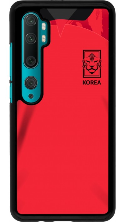Xiaomi Mi Note 10 / Note 10 Pro Case Hülle - Südkorea 2022 personalisierbares Fussballtrikot