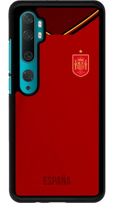Xiaomi Mi Note 10 / Note 10 Pro Case Hülle - Spanien 2022 personalisierbares Fußballtrikot