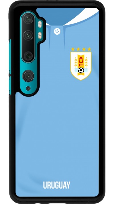 Xiaomi Mi Note 10 / Note 10 Pro Case Hülle - Uruguay 2022 personalisierbares Fussballtrikot