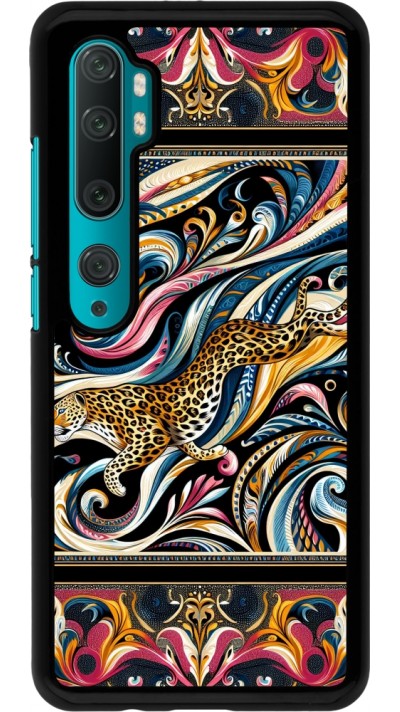 Coque Xiaomi Mi Note 10 / Note 10 Pro - Leopard Abstract Art