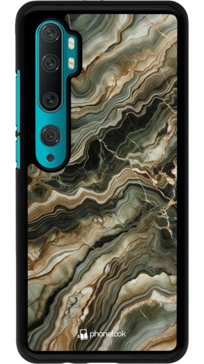 Xiaomi Mi Note 10 / Note 10 Pro Case Hülle - Oliv Marmor