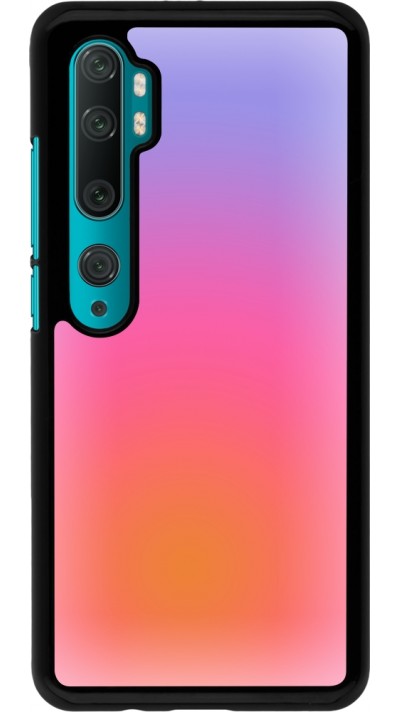 Xiaomi Mi Note 10 / Note 10 Pro Case Hülle - Orange Pink Blue Gradient